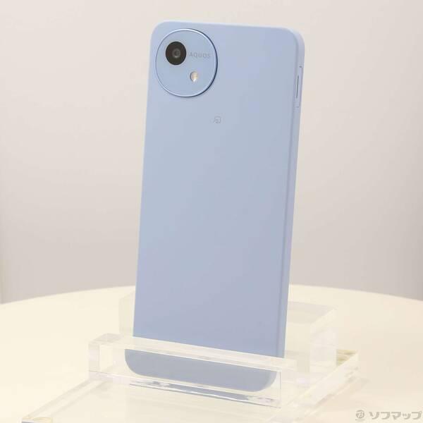 〔中古〕SHARP(シャープ) AQUOS wish4 64GB ブルー SHSJT1 Y!mobi...