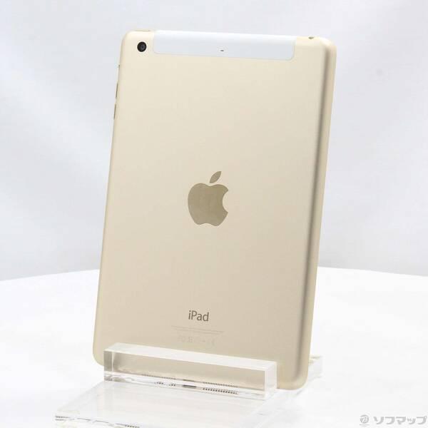 〔中古〕SoftBank iPad mini 3 64GB ゴールド MGYN2J／A SoftBa...