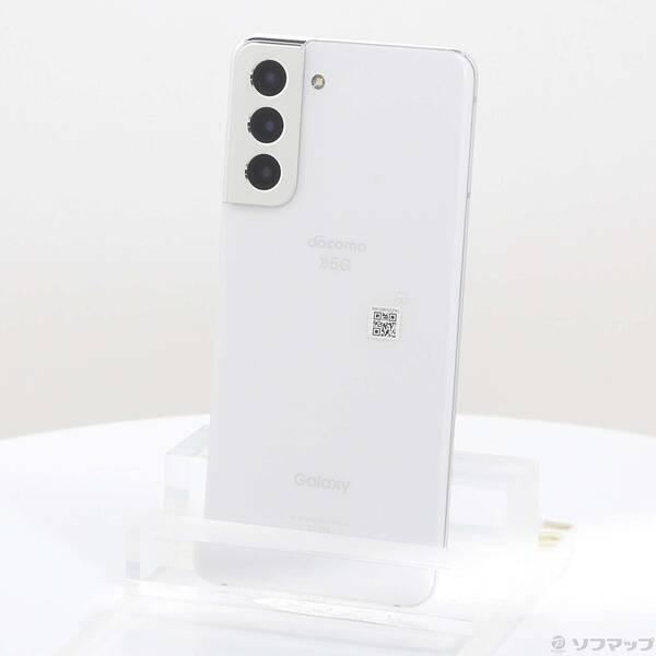 〔中古〕SAMSUNG(サムスン) Galaxy S21 5G 256GB ファントムホワイト SC...