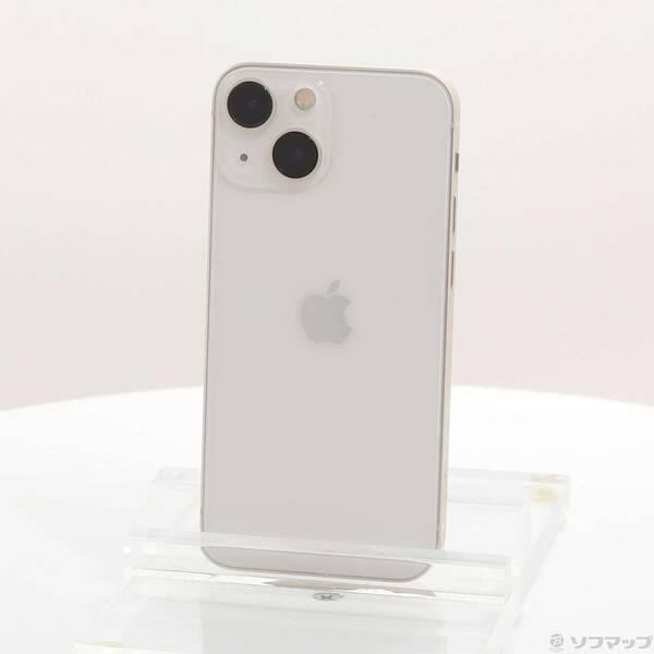 〔中古〕Apple(アップル) iPhone13 mini 128GB スターライト MLJE3J／...