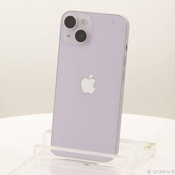 〔中古〕Apple(アップル) iPhone14 128GB パープル MPUY3J／A SIMフリ...