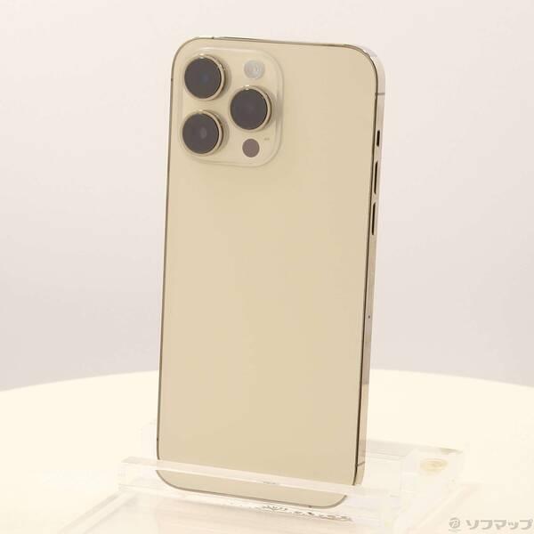 〔中古〕Apple(アップル) iPhone14 Pro Max 1TB ゴールド MQ9M3J／A...