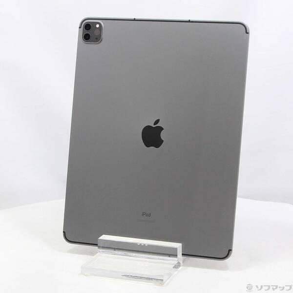 〔中古〕au iPad Pro 12.9インチ 第5世代 256GB スペースグレイ MHR63J／...