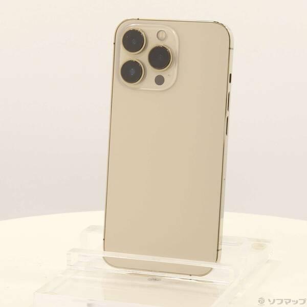 〔中古〕Apple(アップル) iPhone13 Pro 256GB ゴールド MLUQ3J／A S...
