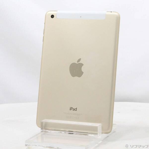 〔中古〕Apple(アップル) iPad mini 3 16GB ゴールド MGYR2J／A au〔...