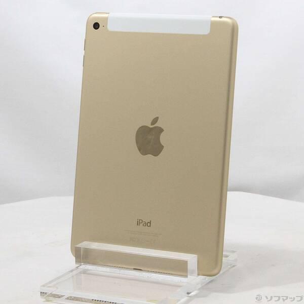 〔中古〕Apple(アップル) iPad mini 4 16GB ゴールド NK712J／A SIM...