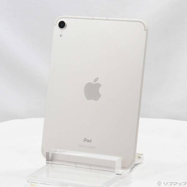 〔中古〕Apple(アップル) iPad mini 第6世代 64GB スターライト MK8C3J／...