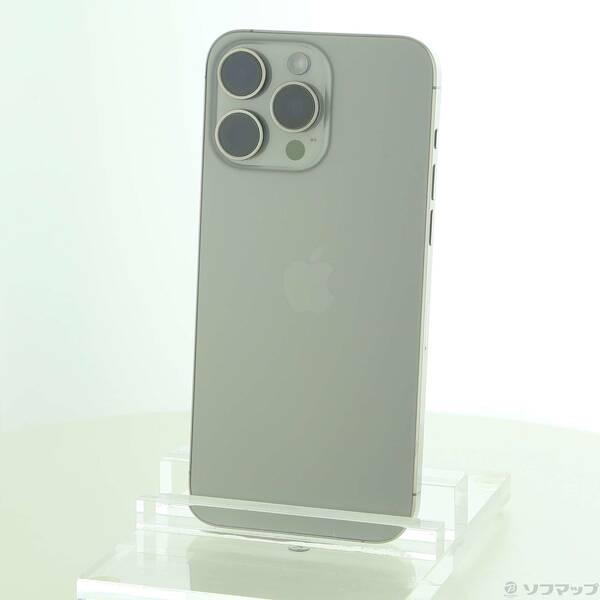 〔中古〕Apple(アップル) iPhone15 Pro Max 1TB ナチュラルチタニウム MU...