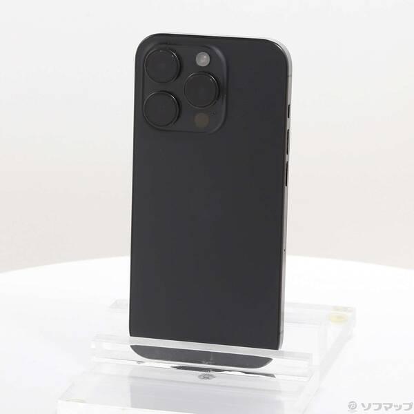 〔中古〕Apple(アップル) iPhone15 Pro 1TB ブラックチタニウム MTUQ3J／...