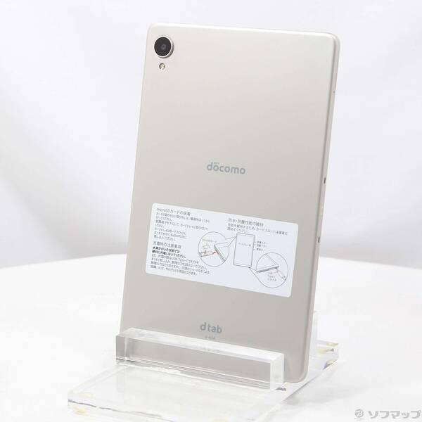 〔中古〕Lenovo(レノボジャパン) dtab compact 64GB ゴールド d-42A d...