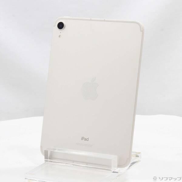 〔中古〕Apple(アップル) iPad mini 第6世代 64GB スターライト MK8C3J／...