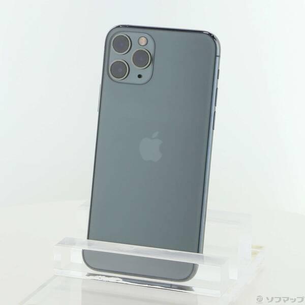 〔中古〕Apple(アップル) iPhone11 Pro 256GB ミッドナイトグリーン NWCC...