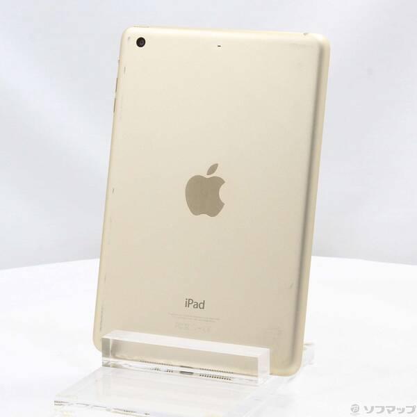 〔中古〕Apple(アップル) iPad mini 3 16GB ゴールド MGYE2J／A Wi-...