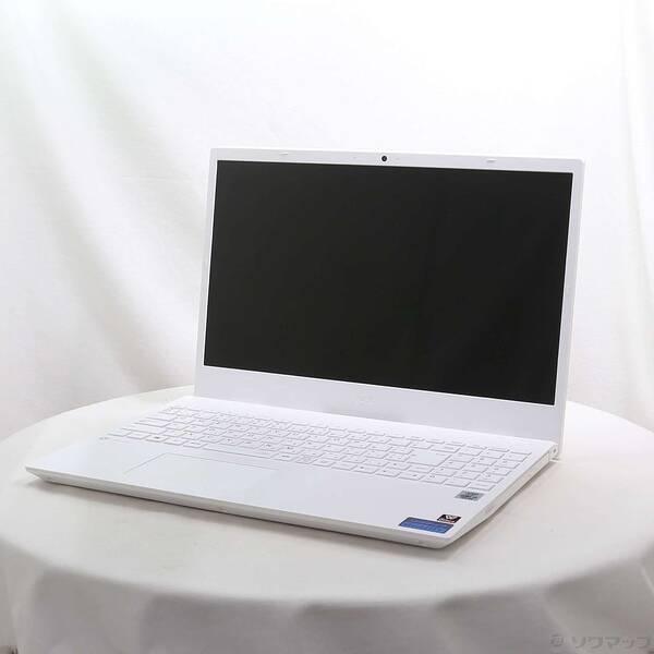 〔中古〕NEC(エヌイーシー) LaVie N15 PC-N153CAAW パールホワイト 〔Win...
