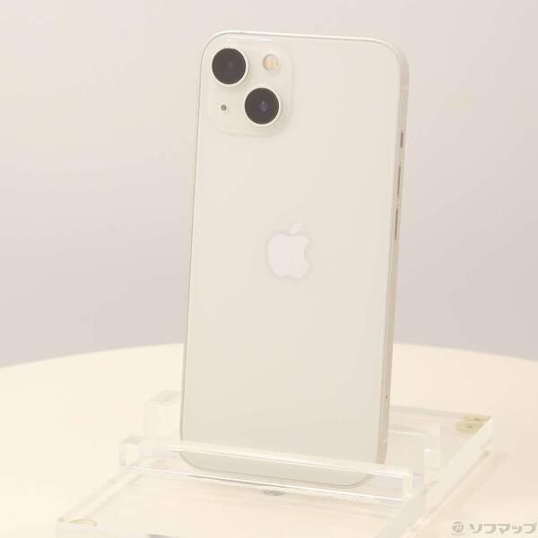〔中古〕Apple(アップル) iPhone13 256GB スターライト MLNJ3J／A SIM...