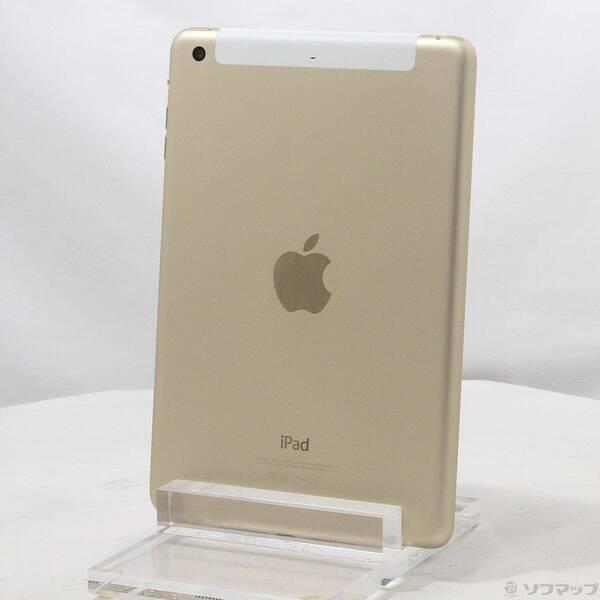 〔中古〕Apple(アップル) iPad mini 3 16GB ゴールド MGYR2J／A doc...