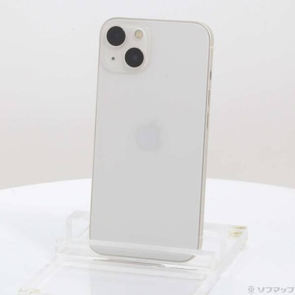 〔中古〕Apple(アップル) iPhone13 256GB スターライト MLNJ3J／A SIM...