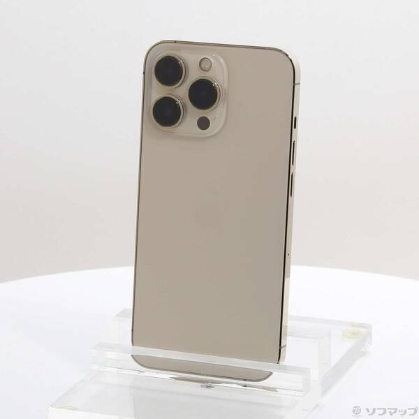 〔中古〕Apple(アップル) iPhone13 Pro 128GB ゴールド MLUH3J／A S...
