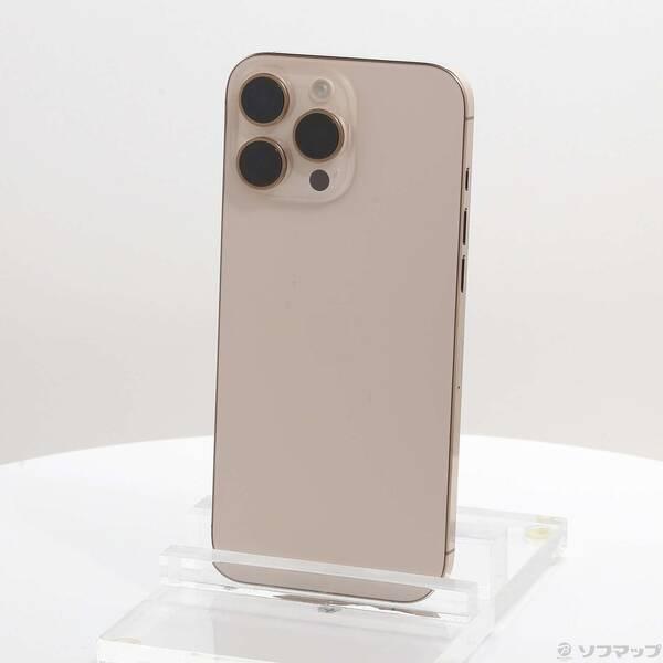 〔中古〕Apple(アップル) 〔展示品〕 iPhone16 Pro Max 256GB デザートチ...