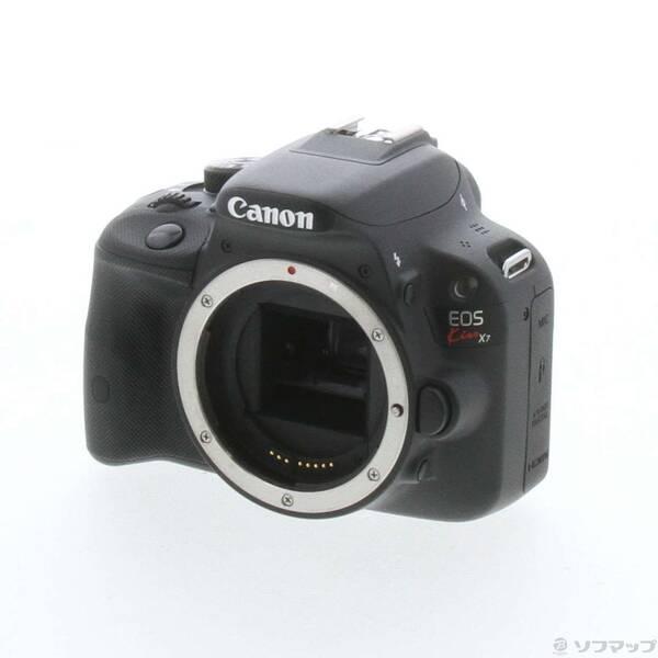 〔中古〕Canon(キヤノン) EOS Kiss X7 ボディ ブラック〔196-ud〕