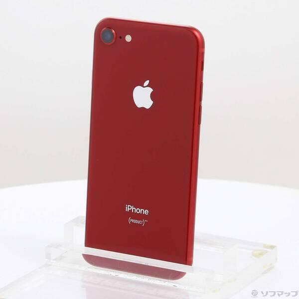 〔中古〕Apple(アップル) iPhone8 64GB プロダクトレッド MRRY2J／A Sof...