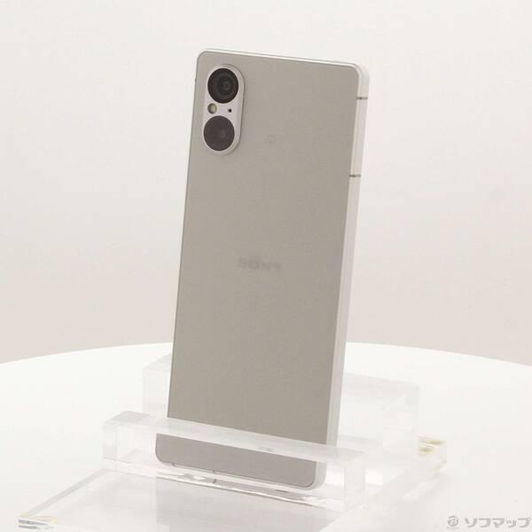 〔中古〕SONY(ソニー) Xperia 5 V 128GB プラチナシルバー SOG12 au S...