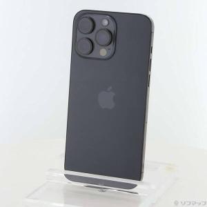〔中古〕Apple(アップル) iPhone15 Pro Max 256GB ブラックチタニウム MU6P3J／A SIMフリー〔251-ud〕