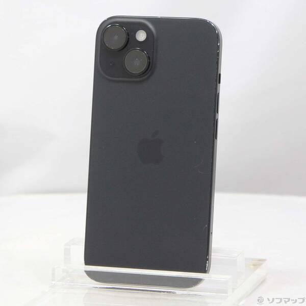 〔中古〕Apple(アップル) iPhone15 128GB ブラック MTMH3J／A SIMフリ...