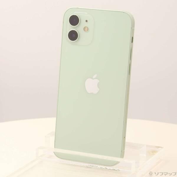 〔中古〕Apple(アップル) iPhone12 128GB グリーン MGHY3J／A SIMフリ...