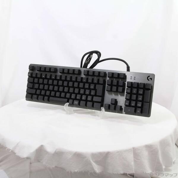 〔中古〕logicool(ロジクール) G521 Carbon RGBメカニカルゲーミングキーボード...