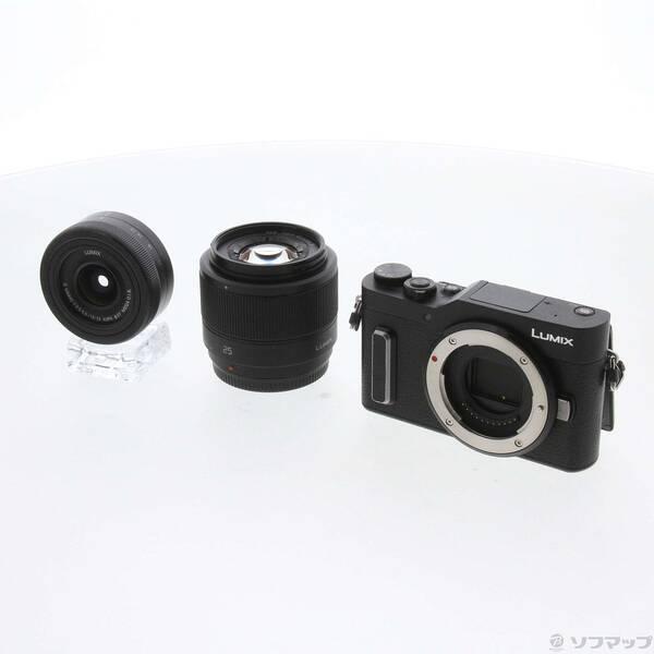 〔中古〕Panasonic(パナソニック) LUMIX DC-GF10W-K ダブルレンズキット (...