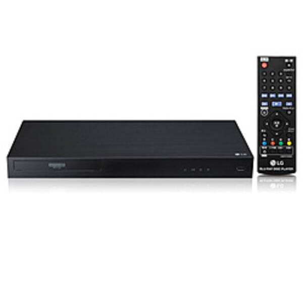 〔中古〕LG(エルジー) 〔展示品〕 ブルーレイプレーヤー ブラック UBK80S ［再生専用］〔1...