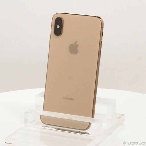 〔中古〕Apple(アップル) iPhoneXS 64GB ゴールド MTAY2J／A SIMフリー...
