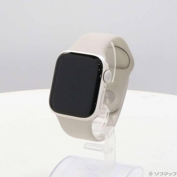 〔中古〕Apple(アップル) Apple Watch Series 9 GPS 41mm スターラ...