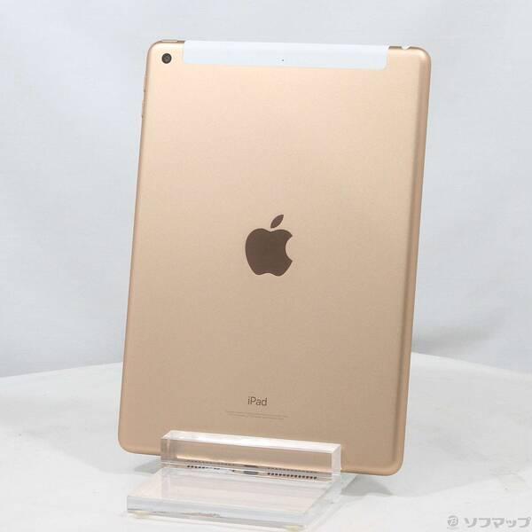 〔中古〕Apple(アップル) iPad 第6世代 32GB ゴールド MRM02J／A auロック...