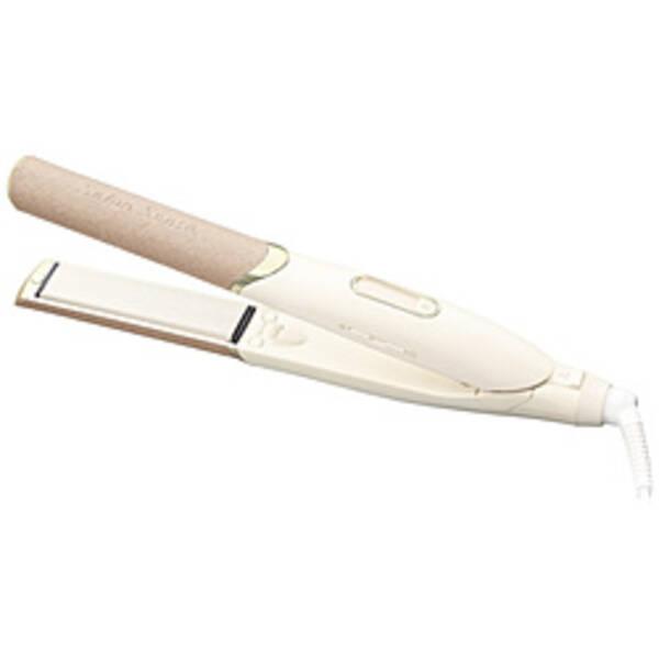 〔中古〕コイズミ 〔展示品〕 マイナスイオンストレートアイロン Salon Sense アイボリー ...