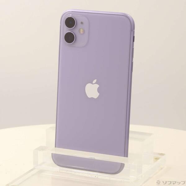 〔中古〕SoftBank iPhone11 64GB パープル MWLX2J／A SoftBank〔...