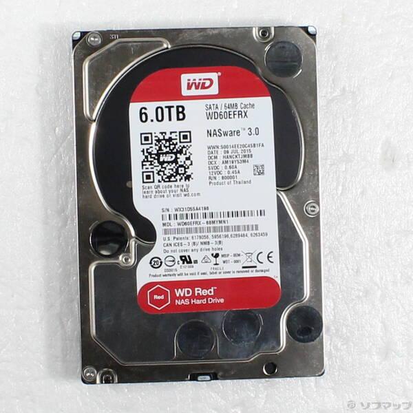 〔中古〕Western Digital WD60EFRX〔344-ud〕