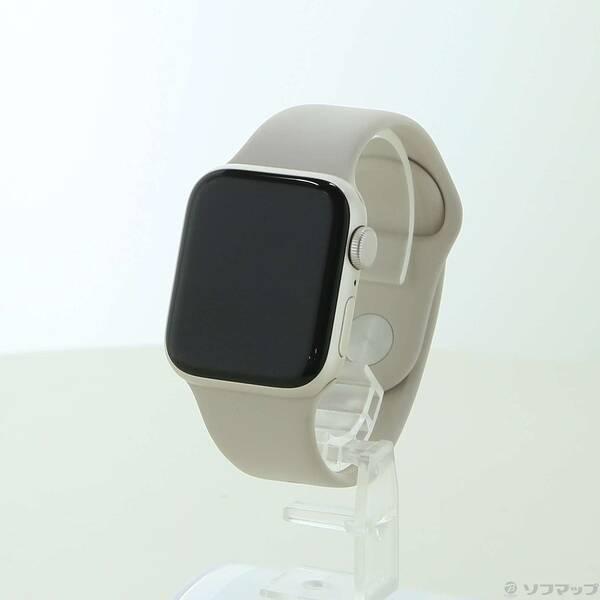 〔中古〕Apple(アップル) Apple Watch SE 第2世代 GPS 40mm スターライ...