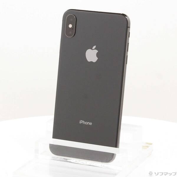 〔中古〕SoftBank iPhoneXS Max 256GB スペースグレイ MT6U2J／A S...
