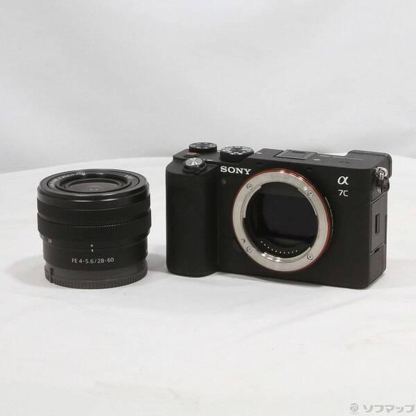 〔中古〕SONY(ソニー) α7C ズームレンズキット ブラック ILCE-7CL B〔251-ud...