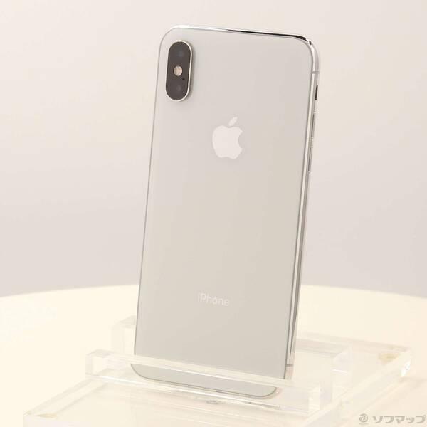 〔中古〕Apple(アップル) iPhoneXS 256GB シルバー MTE12J／A SIMフリ...