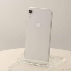 〔中古〕Apple(アップル) iPhoneXR 64GB ホワイト MT032J／A SIMフリー〔247-ud〕