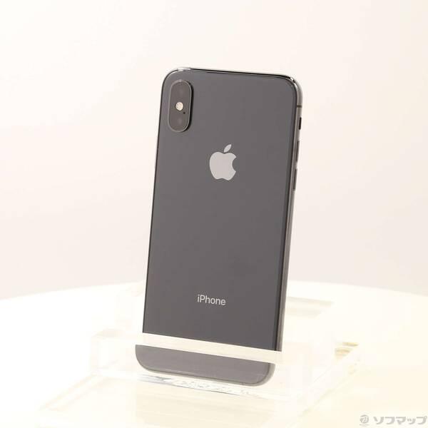 〔中古〕NTTドコモ iPhoneXS 512GB スペースグレイ MTE32J／A SIMフリー〔...