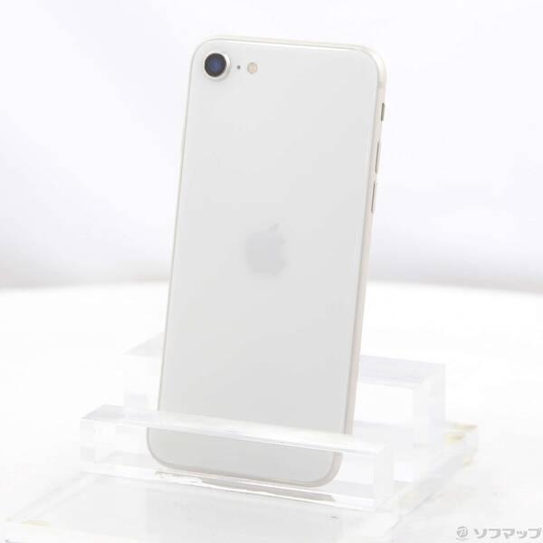 〔中古〕Apple(アップル) iPhone SE 第3世代 64GB スターライト MMYD3J／...