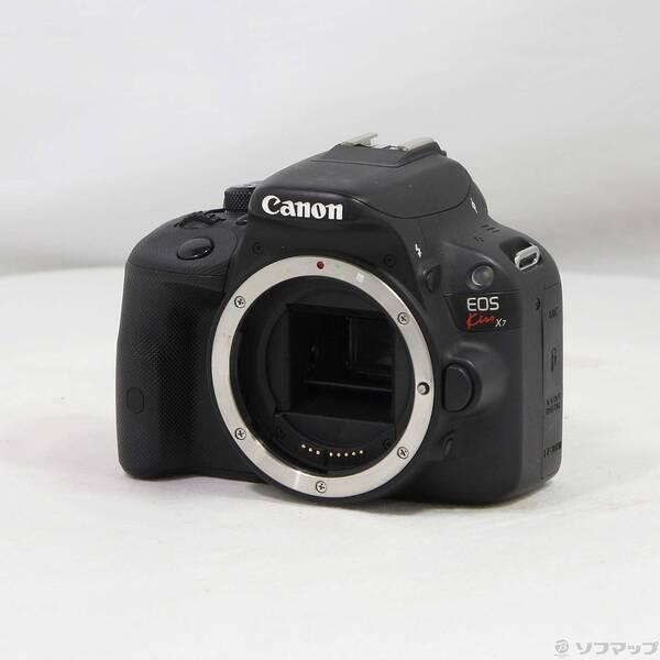 〔中古〕Canon(キヤノン) EOS Kiss X7 ボディ ブラック〔198-ud〕