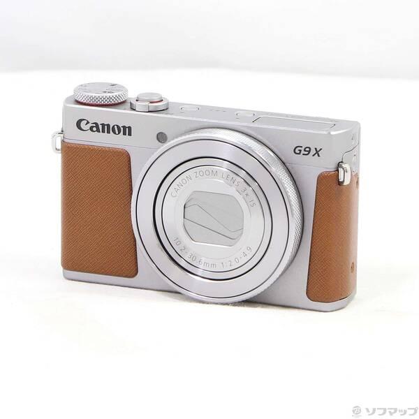 〔中古〕Canon(キヤノン) PowerShot G9 X Mark II シルバー〔368-ud...