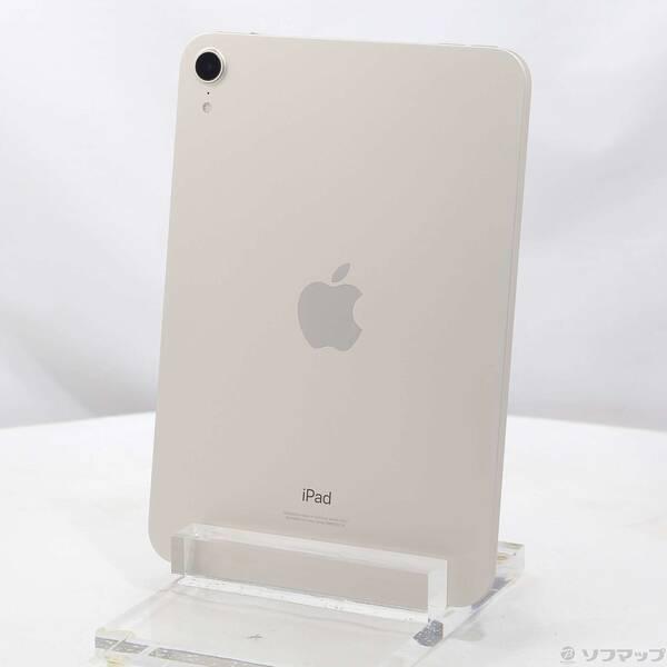 〔中古〕Apple(アップル) iPad mini 第6世代 64GB スターライト MK7P3J／...