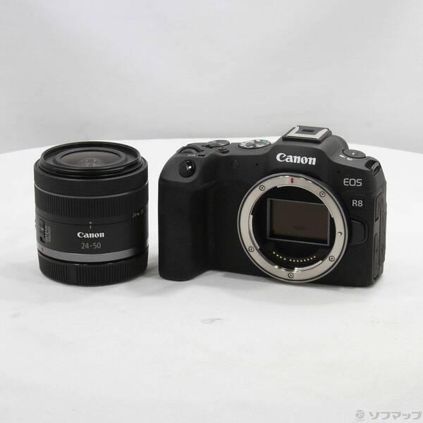 〔中古〕Canon(キヤノン) EOS R8 RF24-50 IS STM レンズキット〔349-u...