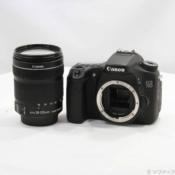 〔中古〕Canon(キヤノン) EOS 70D (W) EF-S18-135 IS STM レンズキ...